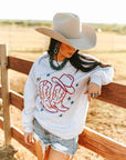 Star Spangled Boots Graphic Sweatshirt