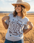 Star Spangled Boots Graphic Tee