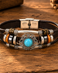 Western Filigree Fashion Turquoise Bracelet