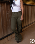 SIGNATURE TROUSER - SAGE