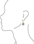 Shades of Earth Magnesite Earrings