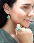 Shades of Earth Magnesite Earrings