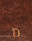 Monogrammed Initial Western Leather Look Saddle Longhorn Cowboy Cowgirl Kitchen Dish Towels Made in America