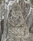 Elegant Snaffle Bit Pendant Necklace With Vintage Western Style Chain For Equines