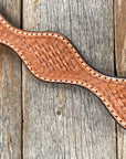 Basketweave Scalloped Light Oil Breastcollar