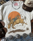 The Sunset Cowboy Rider Graphic Tee