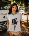 Thunder Bolt Scene Graphic Tee