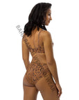 Yeehaw Tooled Leather Bikini Bottom