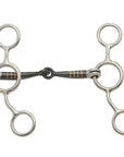 Tough 1 Kelly Silver Star Sweet Iron Jr. Cow H. Snaffle Bit – Hilason