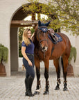 LeMieux Loire Classic Close Contact Square Navy