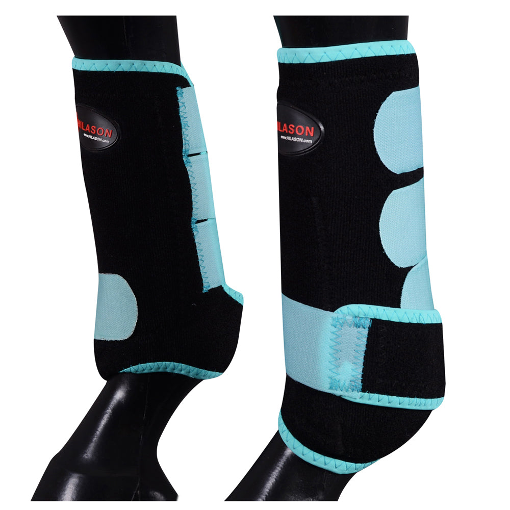 HILASON L M S Horse Rear Hind Leg Sport Boots | Jumping