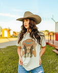 Turquoise Cowgirl Graphic Tee