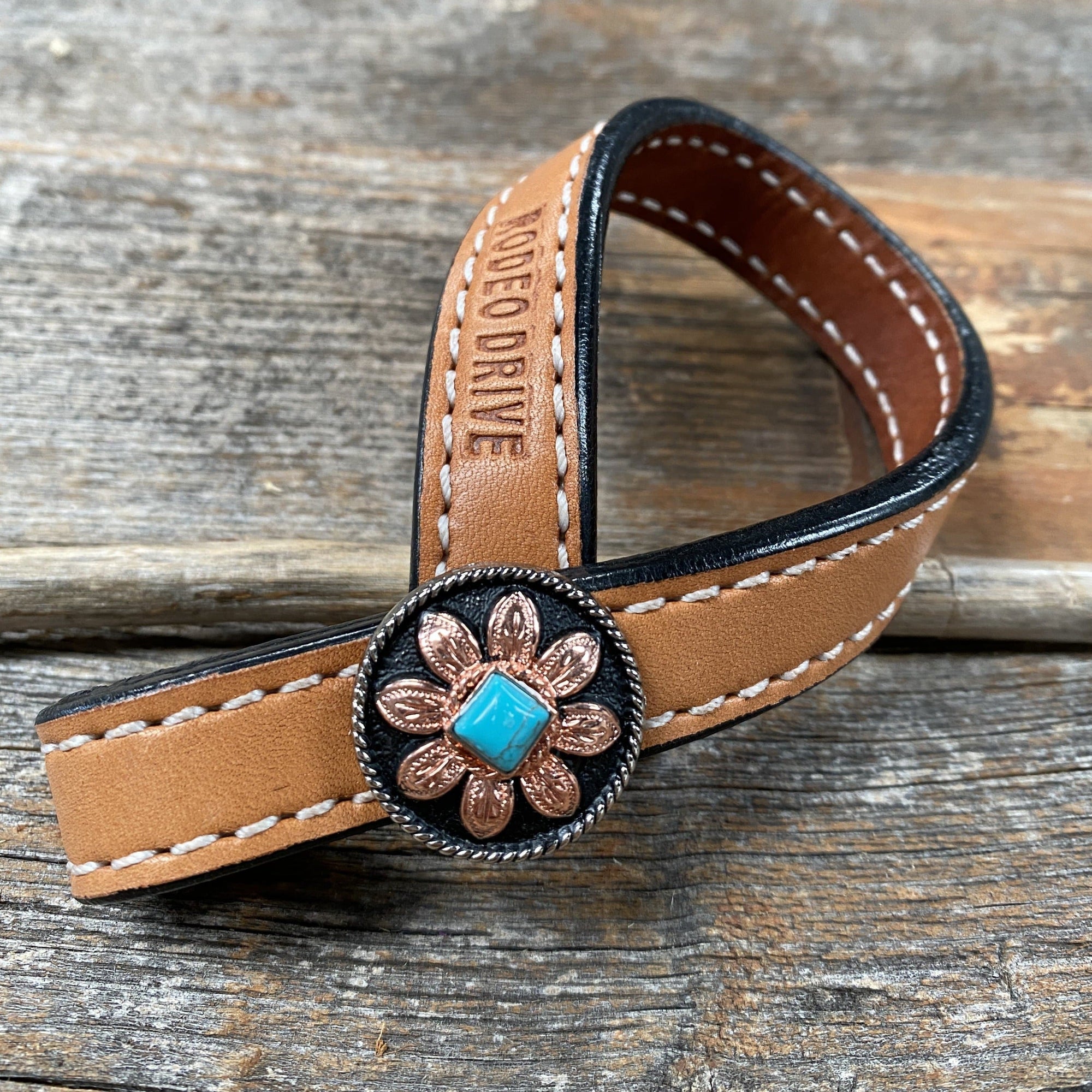Western Light Oil Rustic Tie Down Keepers