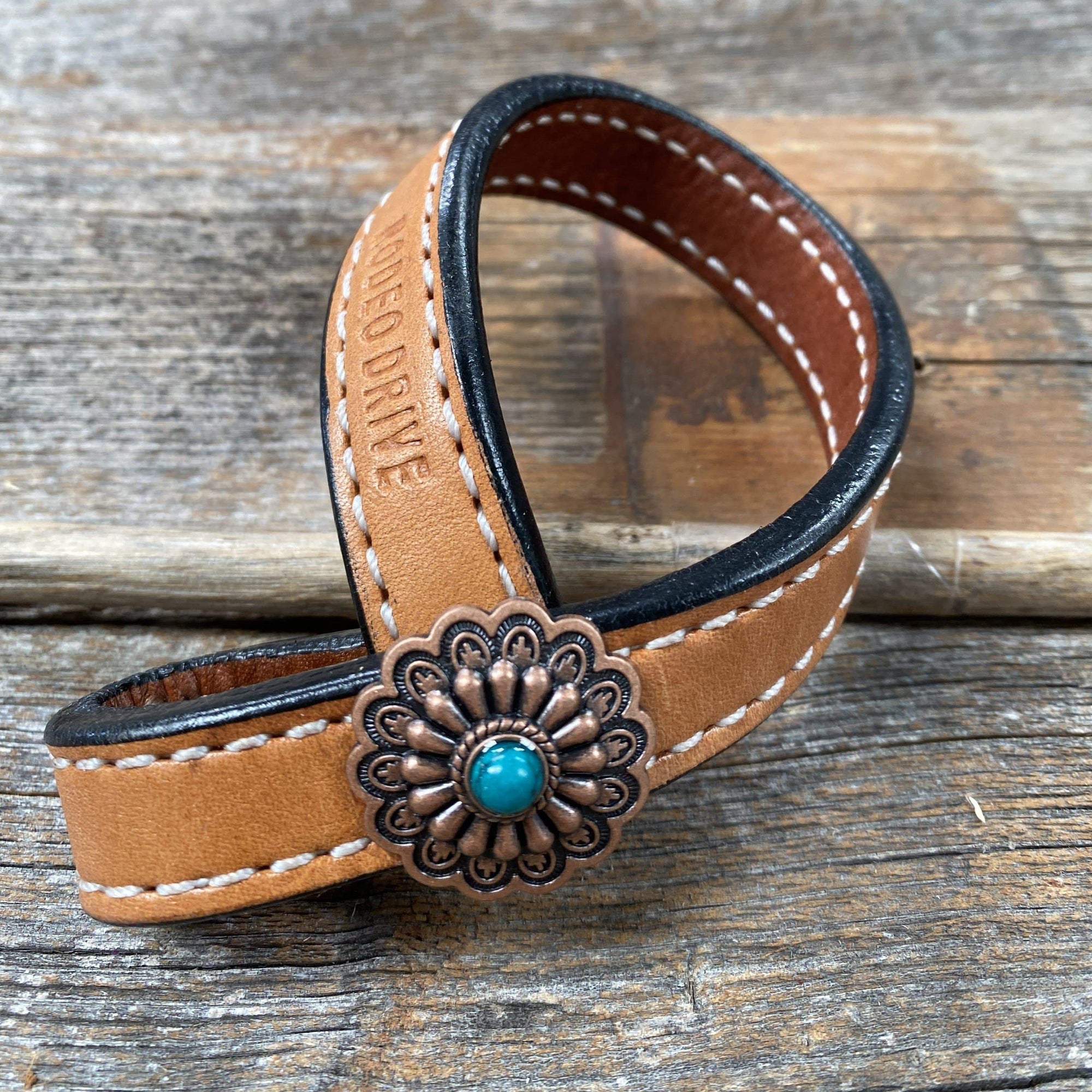 Western Light Oil Rustic Tie Down Keepers