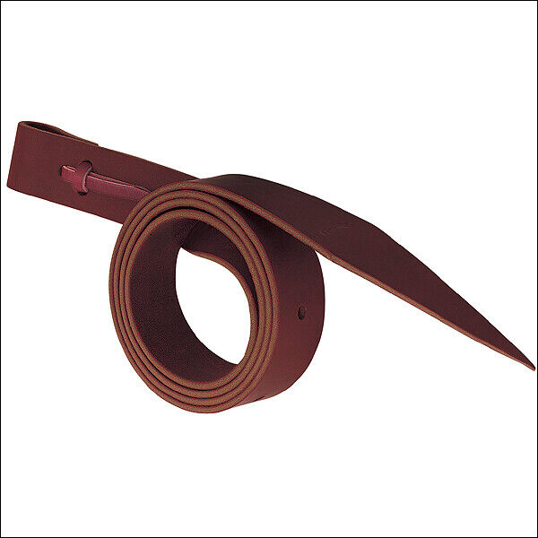 Weaver Latigo Burgundy Leather Hosre Cinch Straps Western 1-1/2 Inch X 72