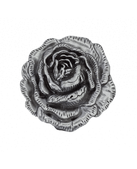Antique Silver Rose Concho 1.5"  W108AL