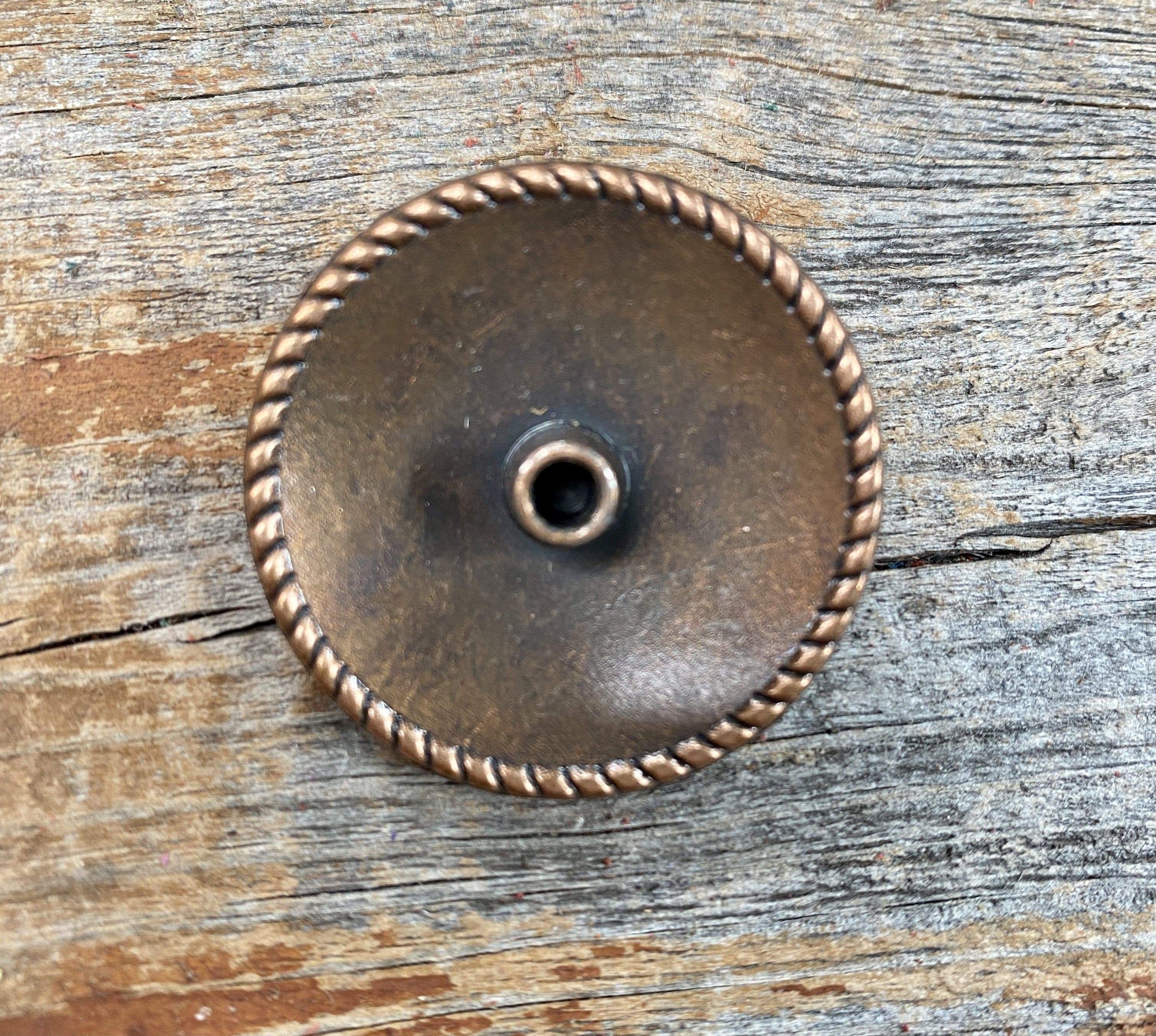 Copper Turquoise Concho 1.5" W180L