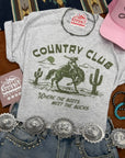 Where The Boots Meet The Bucks Graphic Tee
