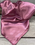 35X35"  Solid Rose  Wild Rag / Scarf WRS6
