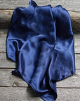 35X35"  Solid Dark Blue  Wild Rag / Scarf WRS9