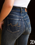 WILLOW FRAYED VINTAGE JEANS