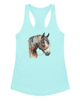 War Pony Women’s Fitted Racerback Tank Top