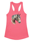 War Pony Women’s Fitted Racerback Tank Top