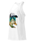 Honey Hole Fish Women’s Fitted Racerback Tank Top
