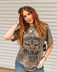 Yeehaws And Hellnaws RealTree Camo Graphic Tee