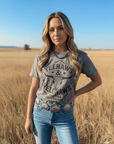 Yeehaws And Hellnaws RealTree Camo Graphic Tee