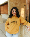 You And Me Go Fishing In The Dark Graphic Hoodie